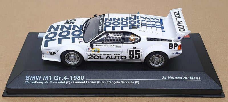 Altaya 1/43 Scale AT095W - BMW M1 Gr.4 #95 24H Le Mans 1980