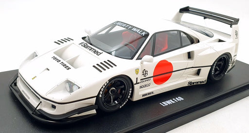 GT Spirit 1/18 Scale Resin GT470 - Ferrari F40 Liberty Walk - White