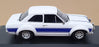 Greenlight 1/43 Scale 86065 - 2016 Ford Escort RS 2000 Mk1 - White/Blue