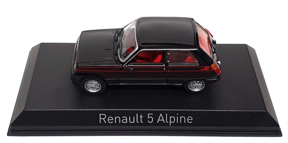 Norev 1/43 Scale Diecast 510532 - 1977 Renault 5 Alpine - Black