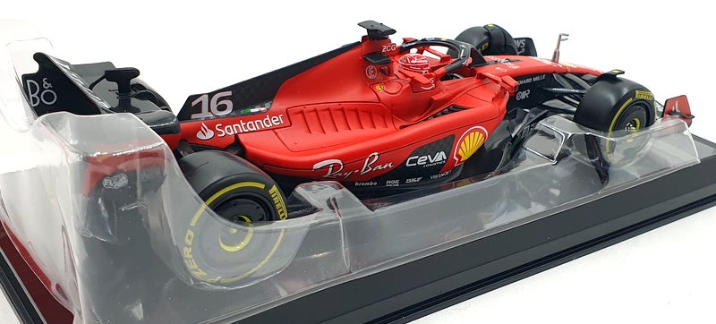 Burago 1/24 Scale Diecast 18-26808 - F1 Ferrari SF23 #16 C.Leclerc