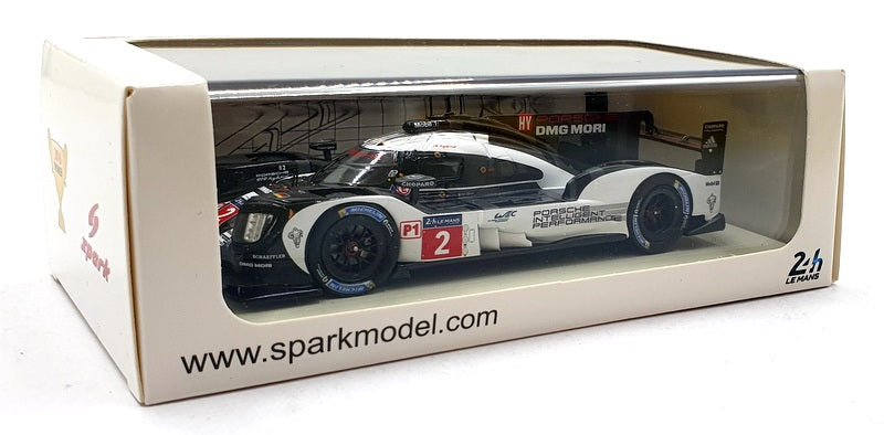 Spark 1/43 Scale 43LM16 - Porsche 919 Hybrid #2 Le Mans 2016