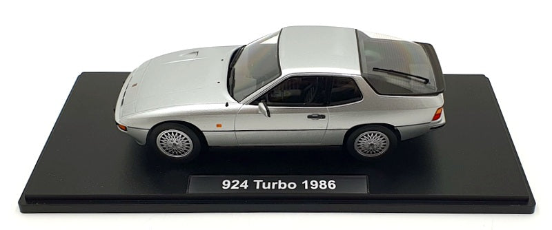 KK 1/18 Scale Diecast KKDC180901 - 1986 Porsche 924 Turbo - Silver