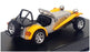 Wemi Models 1/32 Scale 20073 - Caterham Super Seven - Silver/Yellow