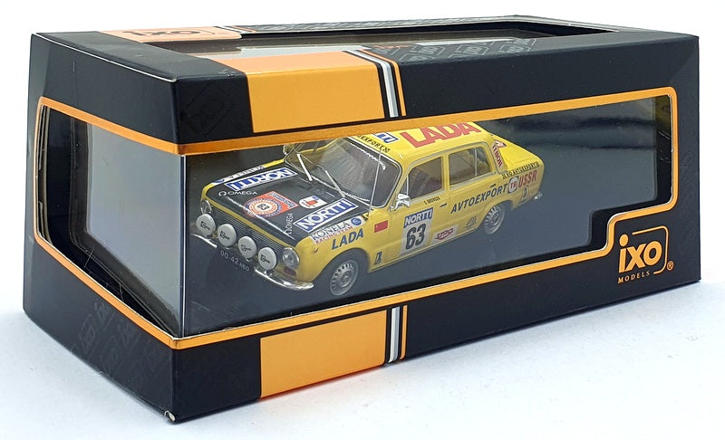 Ixo 1/43 Scale Diecast RAC297 - Lada 1300 #63 Rally of the 1000 Lakes 1975