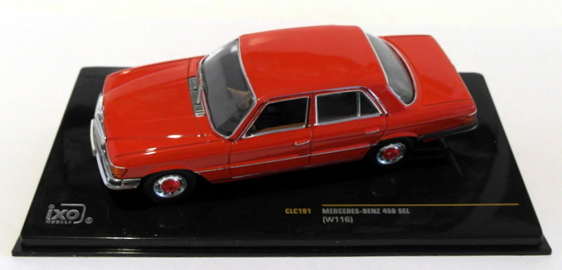 Ixo Models 1/43 Scale Diecast CLC191 - Mercedes Benz 450 SEL (W116) - Red