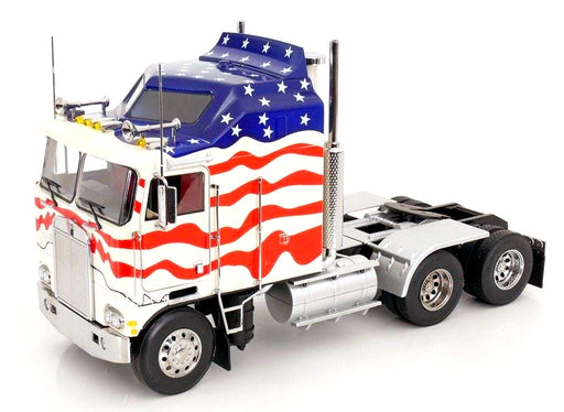 KK Scale Road Kings 1/18 Scale RK180146 Kenworth K100 Aerodyne '76 Stars/Stripes