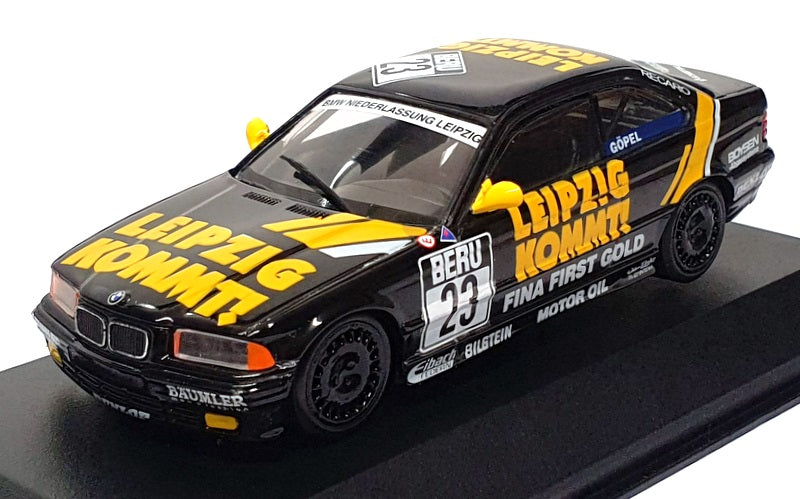 Minichamps 1/43 Scale 430 942223 - BMW 325i Coupe #23 DTM 1994 - Black/Yellow