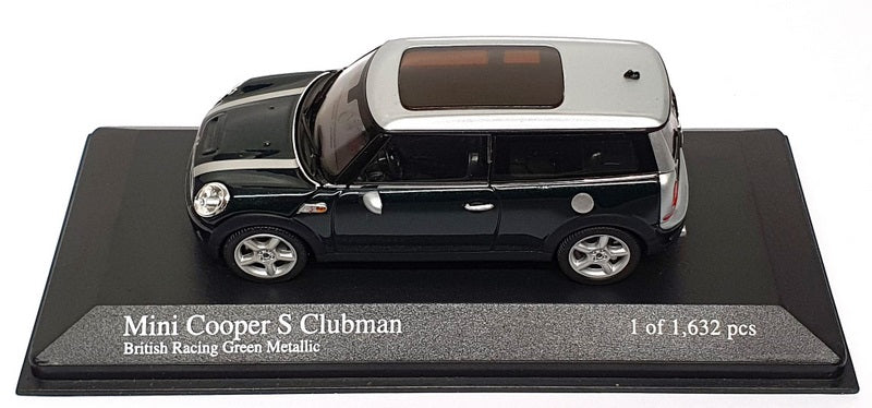 Minichamps 1/43 Scale 431 138670 - 2007 Mini Cooper S Clubman - Met Green