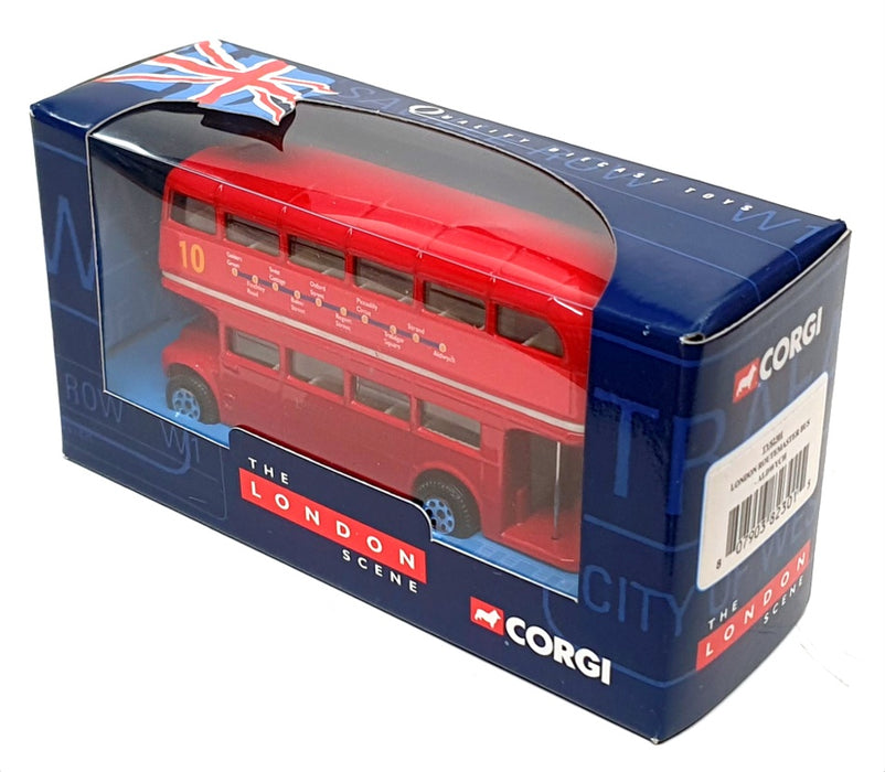 Corgi 12cm Long Diecast TY82301 - London Routemaster Bus Aldwych - Red