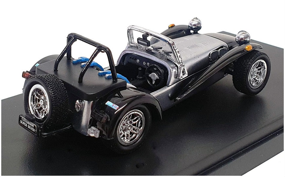 Vanguards Gold 1/43 Scale VG003151K - Caterham Super Seven - Silver/Black