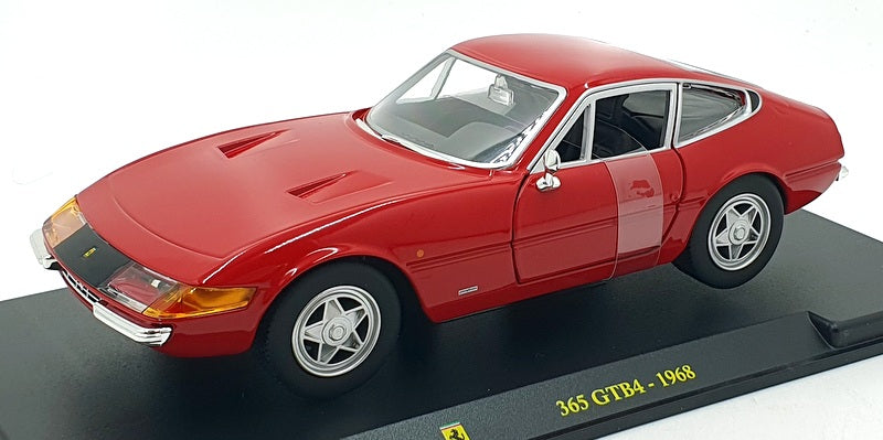 Burago 1/24 Scale Diecast 191223G - 1968 Ferrari 365 GTB4 - Red — R.M ...