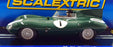 Scalextric 1/32 Scale Slot Car C3486 - Jaguar D-Type #1 Dundrod 1955