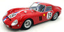 KK Scale 1/12 Scale KKDC120125 - Ferrari 250 GTO #19 Le Mans 1962 Red