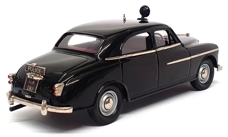 Brooklin 1/43 Scale IPV28 - 1954 Wolseley 6-90 Metropolitan Police - Black