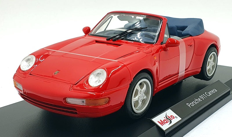 Maisto 1/18 Scale Diecast 46629 - Porsche 911 Carrera