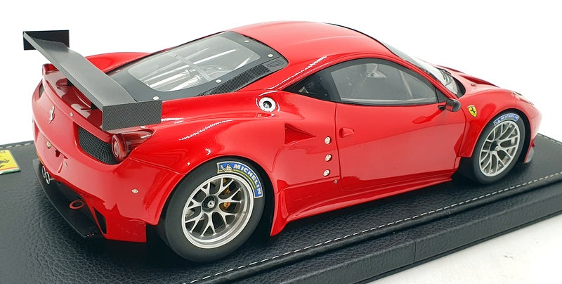 BBR 1/18 Scale Resin P1827 - Ferrari 458 Italia GT2 2011 - Red