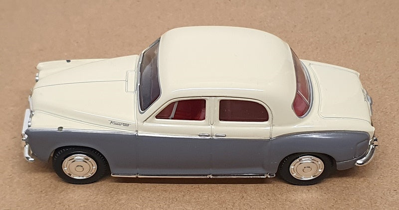 Vanguards 1/43 Scale Diecast VA19008 - 1956 Rover P4 - Ivory/Grey