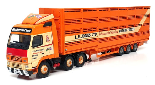 Corgi 1/50 Scale CC12424 Volvo FH Globetrotter Livestock Transporter L.E. Jones