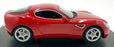 Welly 1/18 Scale Diecast 18013W -  Alfa Romeo 8C Competizione - Red