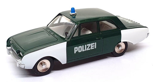 Atlas Dinky Toys 551 - Ford Taunus Police Car Polizei - Green/White