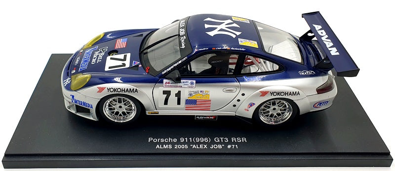 Autoart 1/18 Scale Diecast 80583 - Porsche 911 996 GT3 RSR 2005 Alex Job #71