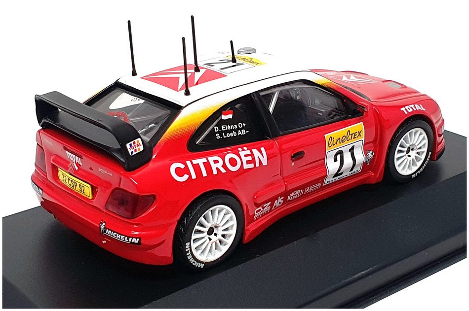 Ixo 1/43 Scale RAM074 - Citroen Xsara WRC #21 2nd Monte Carlo 2002