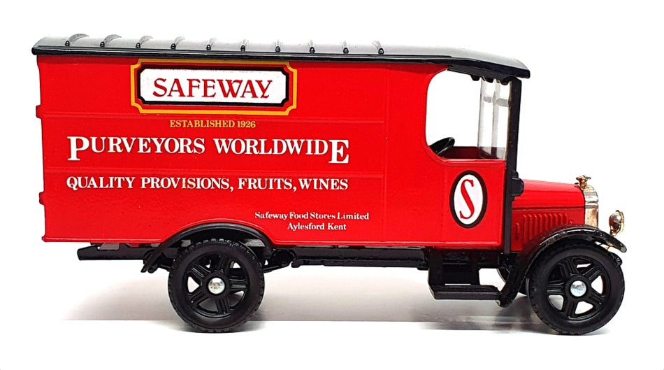 Corgi 1/50 Scale Diecast 924 - Thorneycroft Van "Safeway" - Red/Black