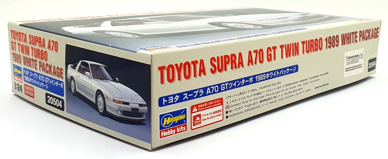 Hasegawa Kits 1/24 Scale 20504 - Toyota Supra A70 GT Twin Turbo 1989 White 