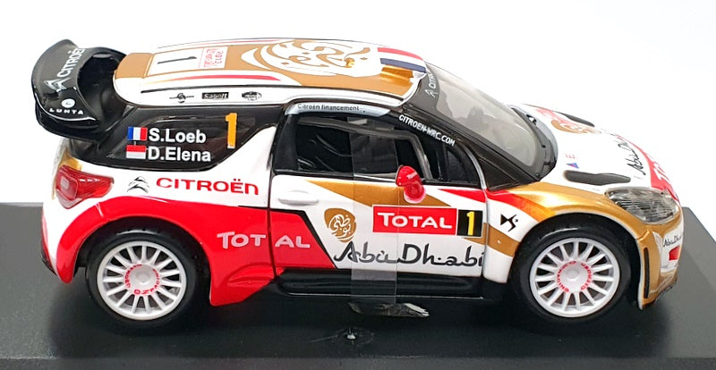 Burago 1/32 Scale 18-41044 - 2013 Citroen Total World Rally Team #1 Loeb/Elena