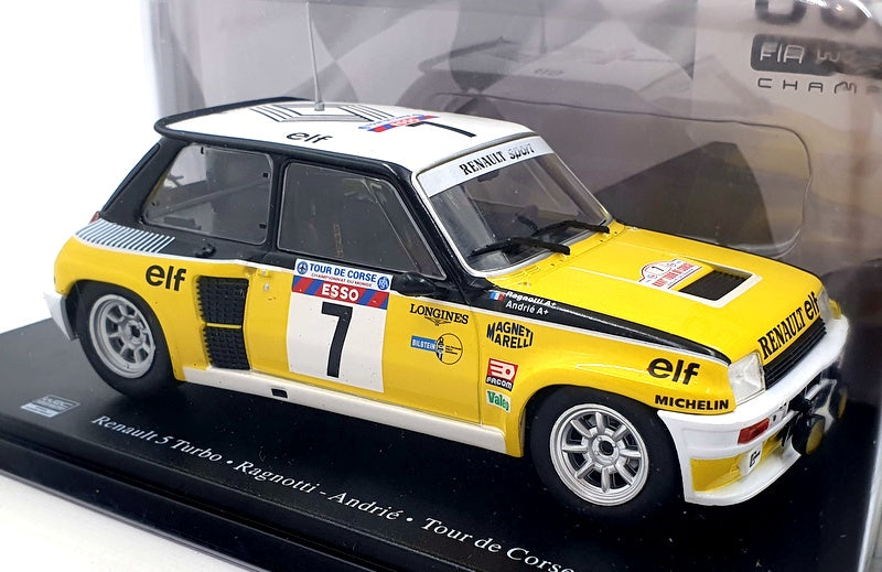 Hachette 1/24 Scale G113U026 - Renault 5 Turbo T.D.Corse1982 Ragnotti