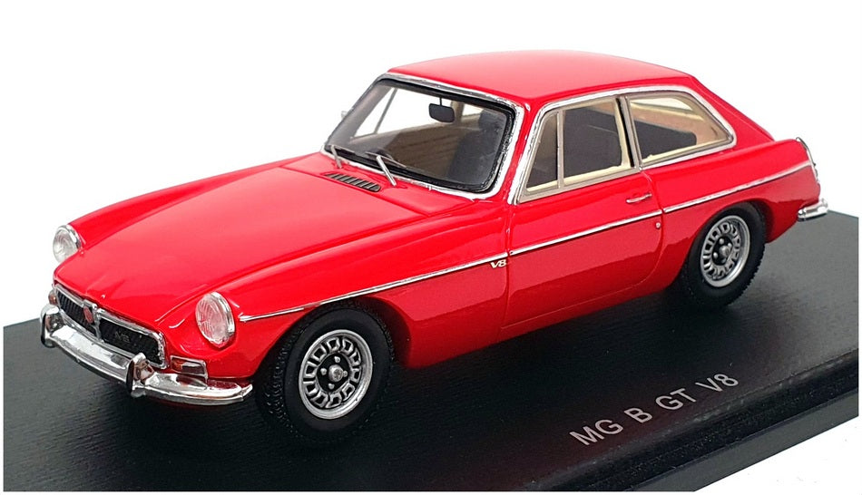 Spark Model 1/43 Scale Resin S4141 - MGB GT V8 - Red