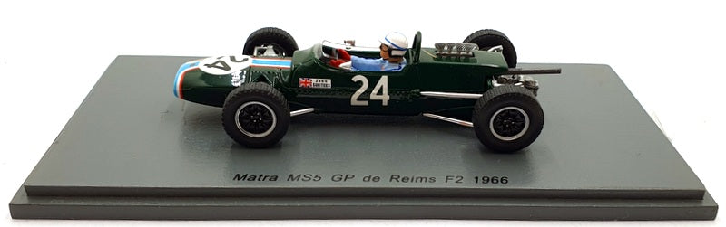 Spark 1/43 Scale S5410 - Matra MS5 #24 GP de Reims F2 1966