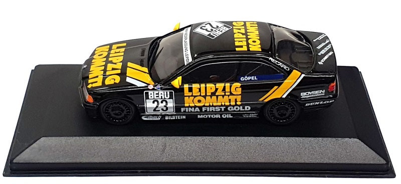 Minichamps 1/43 Scale 430 942223 - BMW 325i Coupe #23 DTM 1994 - Black/Yellow