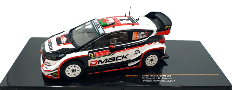 Ixo 1/43 Scale RAM643 - Ford Fiesta #3 WRC Rally Portugal 2017