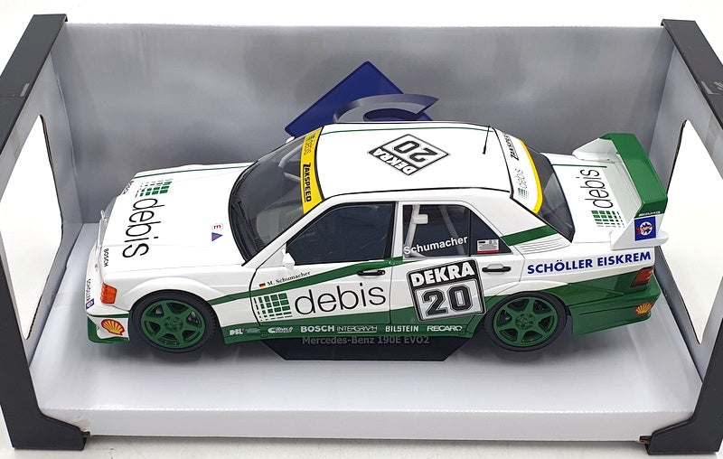 Solido 1/18 Scale Diecast S1801004 - Mercedes-Benz 190E EVO2 #20 M.Schumacher