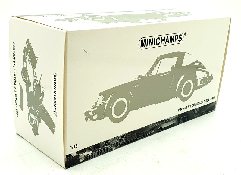 Minichamps 1/18 Scale 100 063061 - Porsche 911 Carrera Targa 3.2 1983 Red