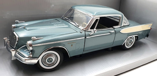 Motor City Classics 1/18 Scale Diecast 80004 - 1957 Studebaker Golden Hawk Grey