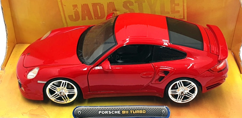 Jada 1/24 Scale Diecast 53007 - Porsche 911 Turbo - Red