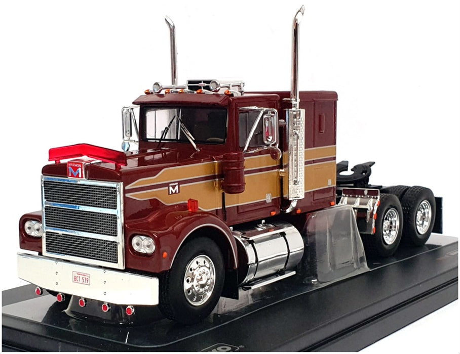 Ixo 1/43 Scale TR157.22 - 1980 Marmon CHDT Truck - Maroon/Gold