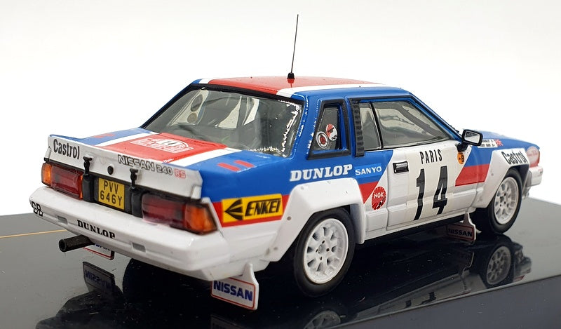 Ixo 1/43 Scale Diecast RAC131 - Nissan 240 RS #14 Rally Monte-Carlo 1984