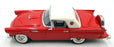 Road Signature 1/18 Scale Diecast 181224F - 1957 Ford Thunderbird - Red