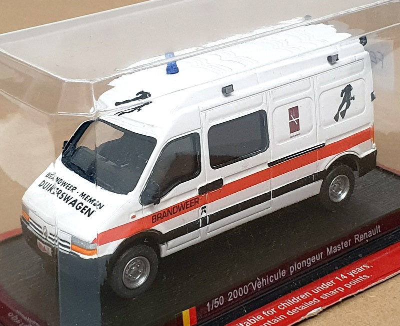 Del Prado 1/50 Scale FEN61 - Renault Master Fire Van - White