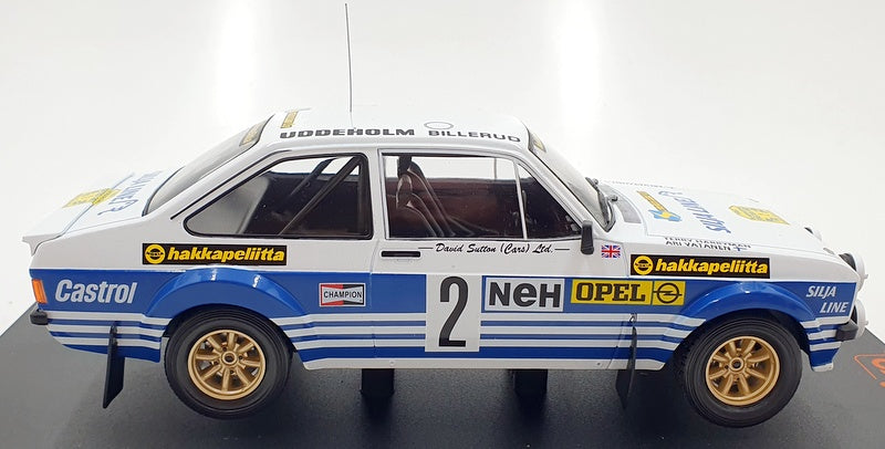 IXO Models 1/18 Scale 18RMC142LQ Ford Escort MKII RS #2 1982 A.Vatanen