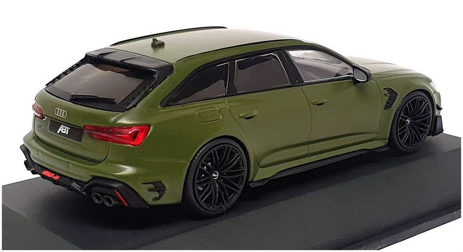 Solido 1/43 Scale Diecast S4310704 - ABT Audi RS6-R - Silk Olive