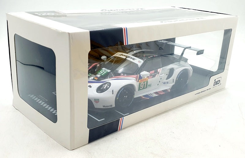 IXO 1/18 Scale Diecast LEGT18-23029 - Porsche 911 RSR #91 WEC Bahrain 2022