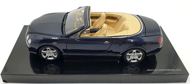 Minichamps 1/18 Scale Diecast BL534 ED4 Bentley Continental GTC Dark Sapphire