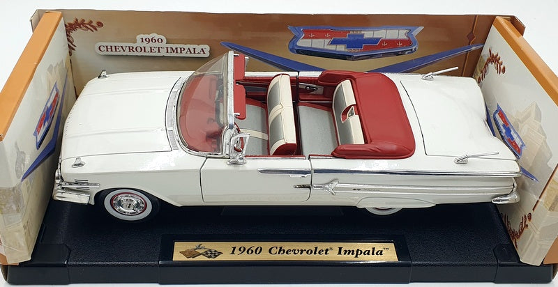 Motor Max 1/18 Scale Diecast 73110 - 1960 Chevrolet Impala - White