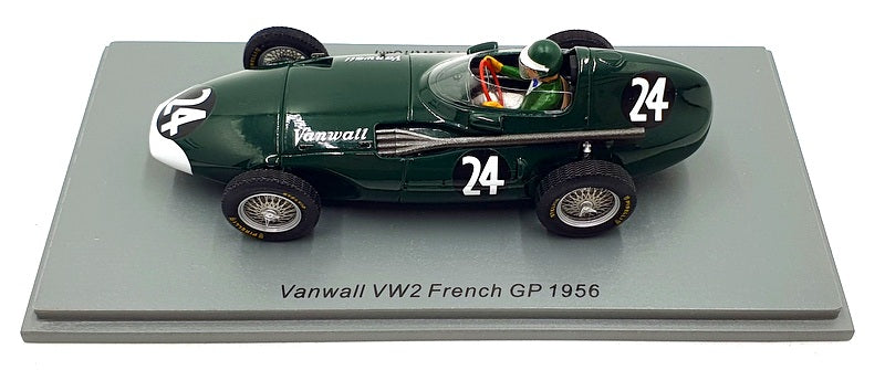 Spark 1/43 Scale S7204 - Vanwall VW2 French GP F1 1956 #24