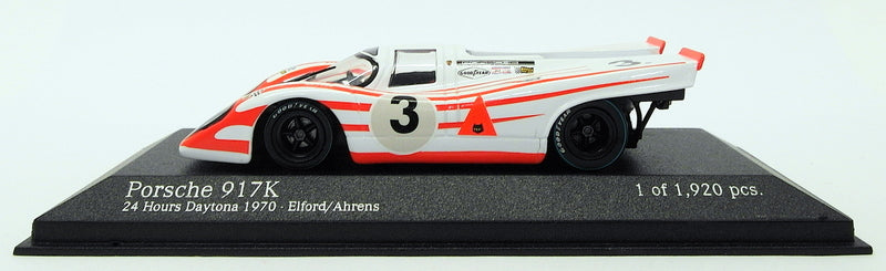 Minichamps 1/43 Scale 430 706793 Porsche 917K 24Hr Daytona 1970 Team Porsche